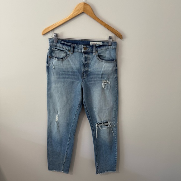 PISTOLA HIGH RISE DISTRESSED JEANS - Picture 2 of 8